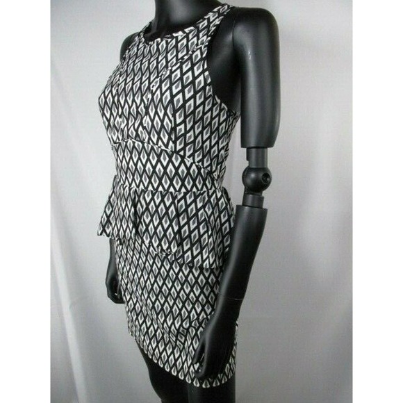 TopShop Drop Peplum Waist Midi Dress - Picture 3 of 12